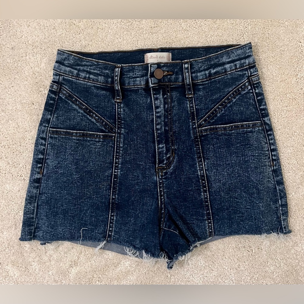 Alter’d State jean shorts worn once